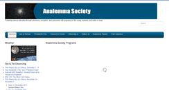 Desktop Screenshot of analemma.org